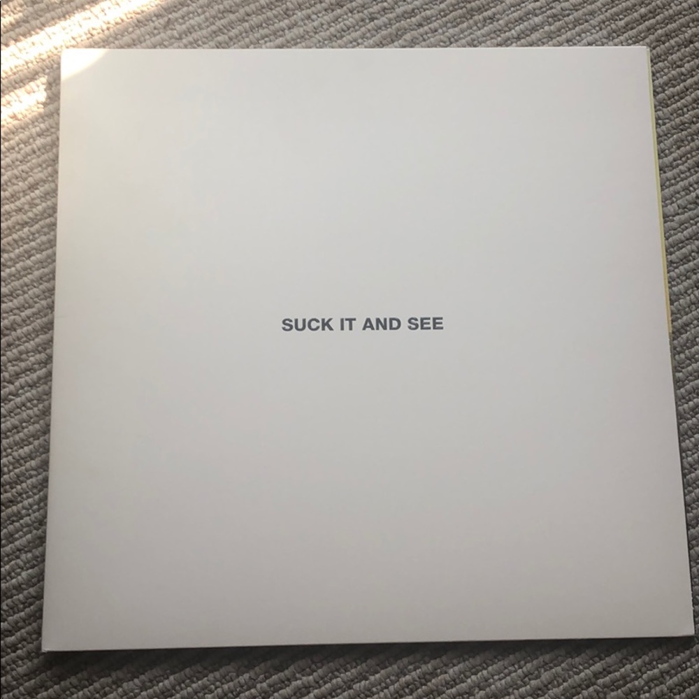 Arctic Monkeys Suck It and See Vinyl Record